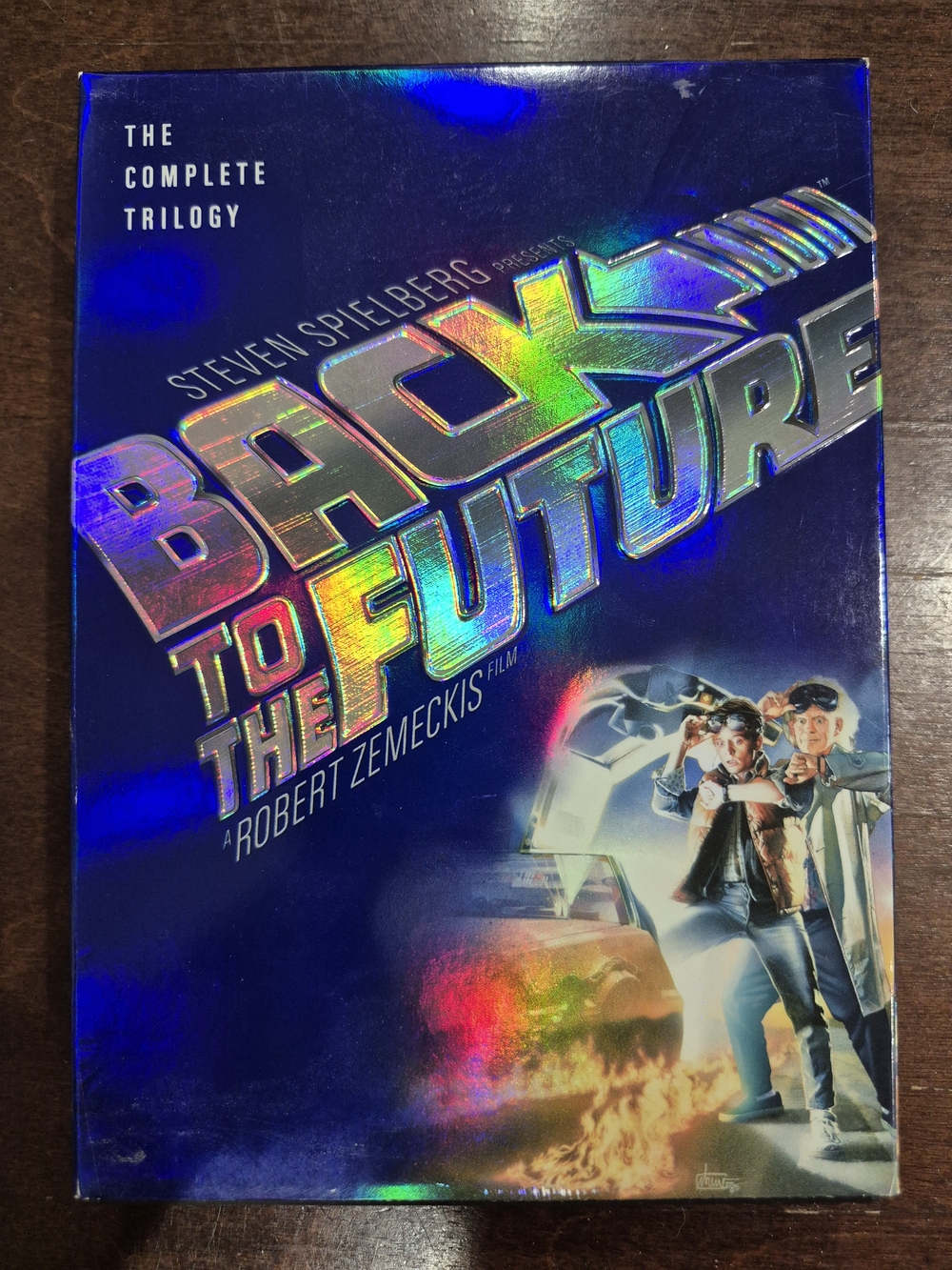 Back to the Future: The Complete Trilogy - Blue Holographic Edition (Blu-ray)